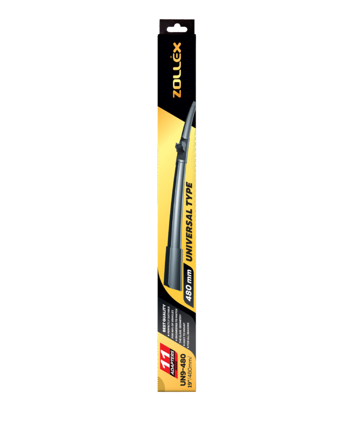 UN-9 Universal-Wischerblatt - 19″ (480 mm)