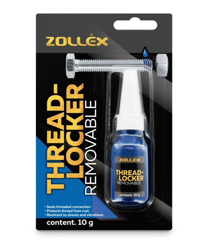 Schraubensicherung, entfernbar, blau - 10 ml