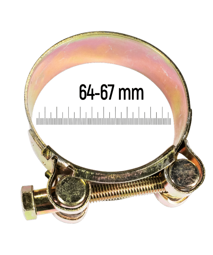 Hochleistungs-T-Bolzen-Schelle - 64–67 mm