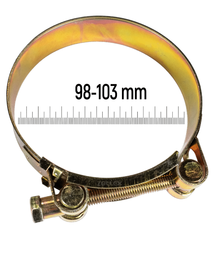 Hochleistungs-T-Bolzen-Schelle - 98–103 mm