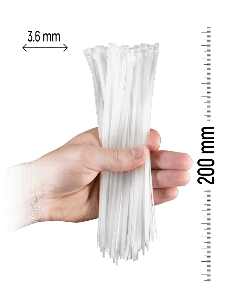 200×3,6 mm Weiß