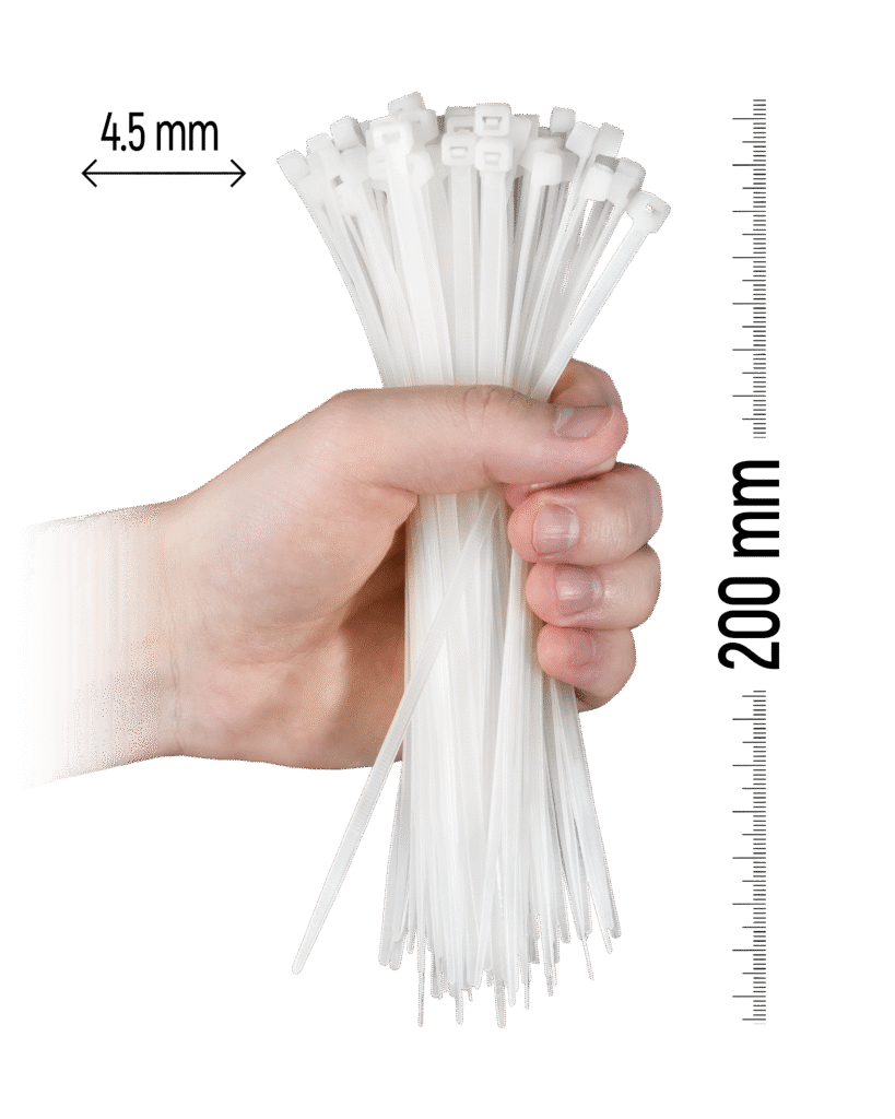 200×4,5 mm Weiß