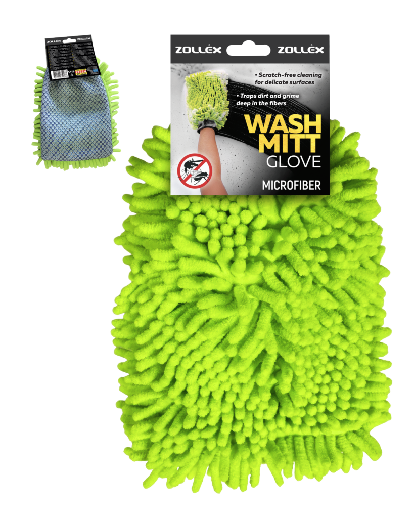 Chenille-Waschhandschuh