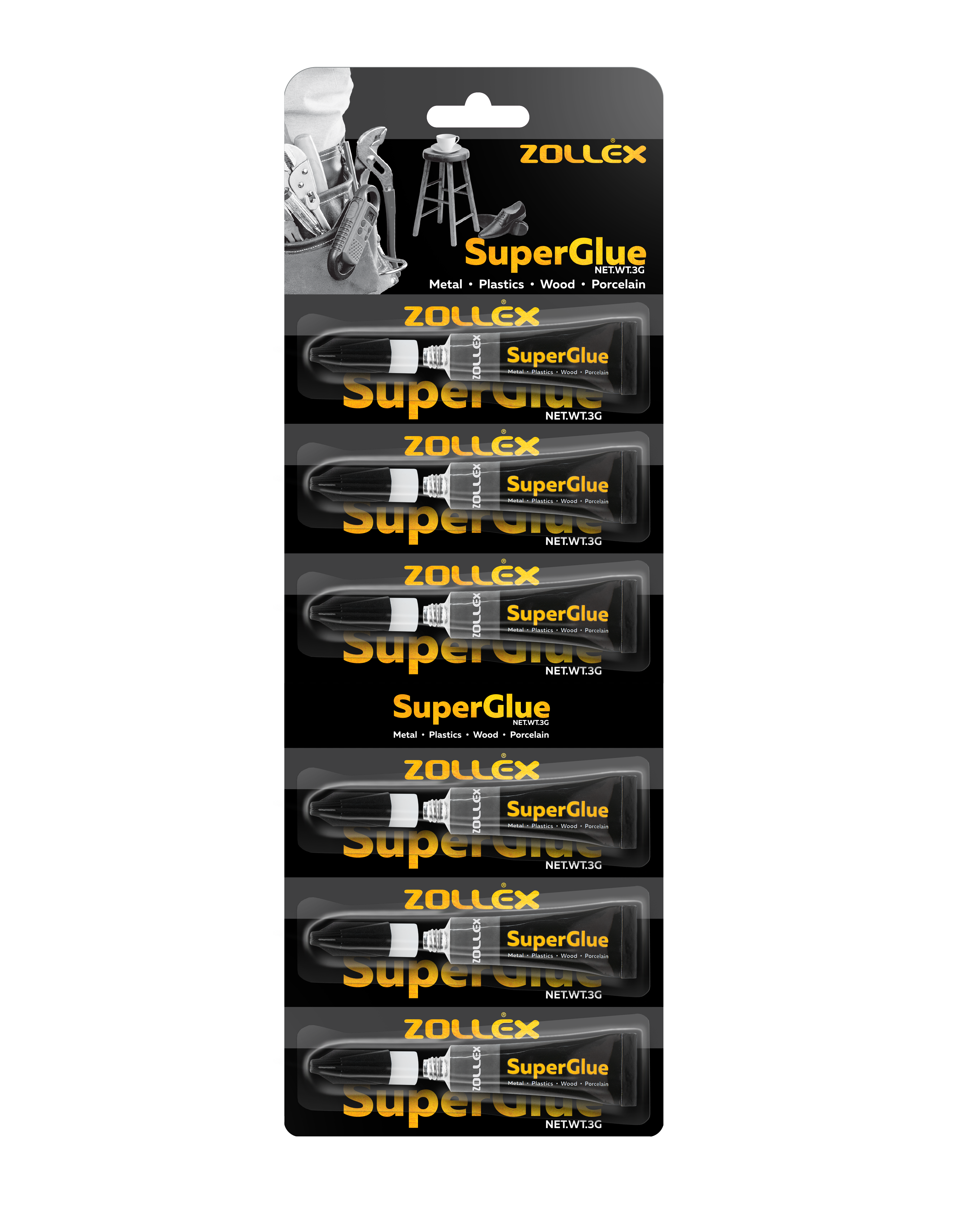 Sekundenkleber 6 Stk. 15123