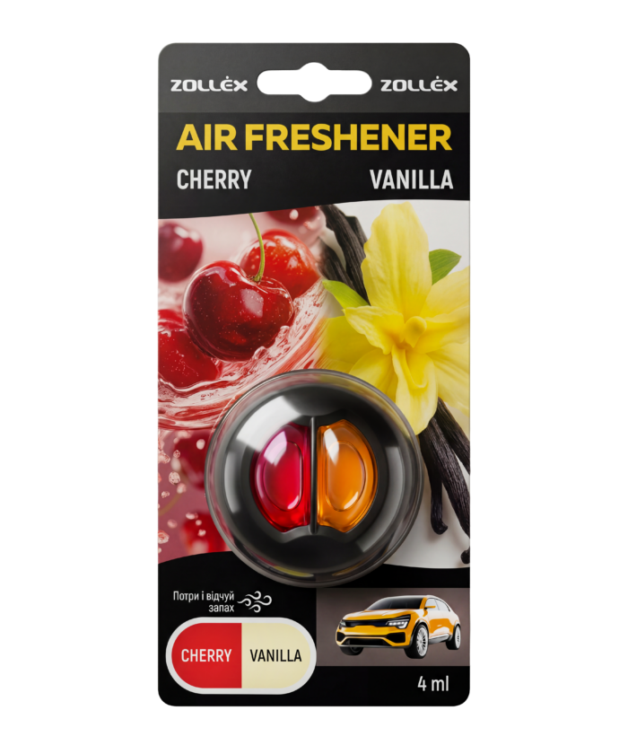 Lufterfrischer mit zwei Kammern - Cherry & Vanilla