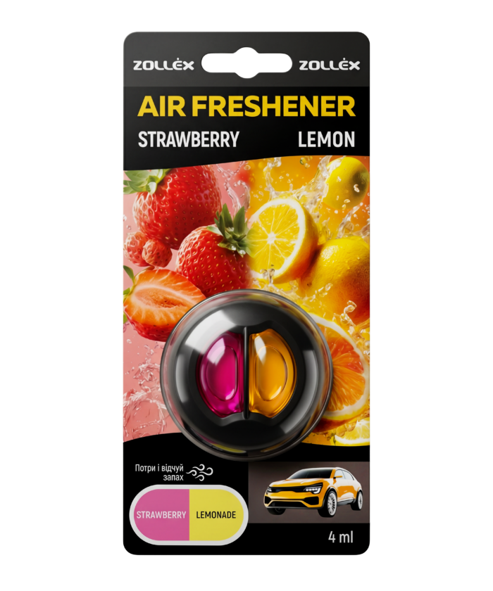Lufterfrischer mit zwei Kammern - Strawberry & Lemon
